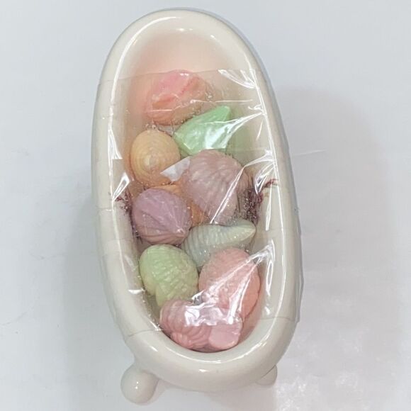 VTG, VB ATHENA CALIFORNIA MADE IN USA MINIATURE PORCELAIN CLAW FOOT TUB SOAP - Picture 3 of 11